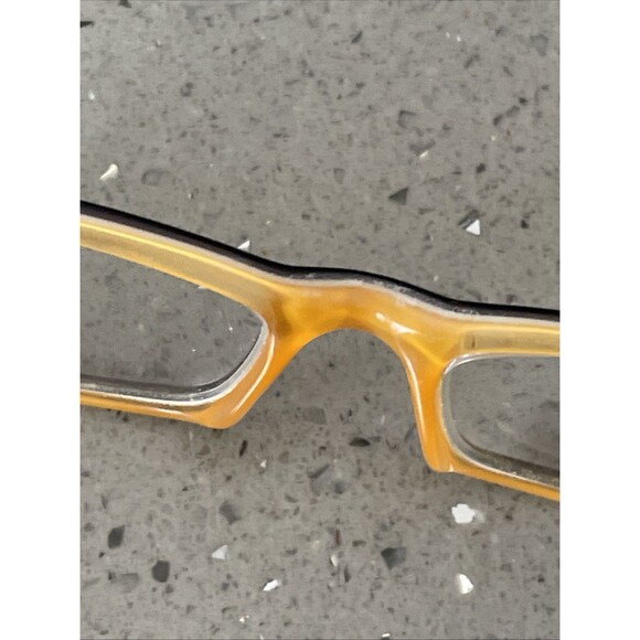 GUESS Eyeglasses Frames ONLY Full Rim Black Gold Tone GU 1301 BLK HNY 51-16 140 - Picture 11 of 13